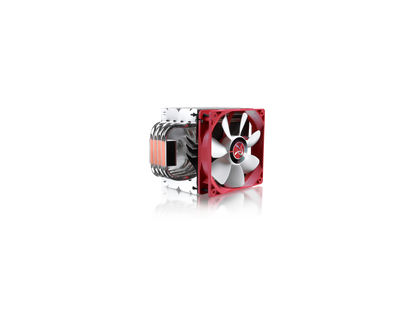 RAIJINTEK THEMIS EVO, 4pcs 8mm Heat-Pipe, 12025 PWM Fan, Fully Nickel Plating, Option to Install Dual Fans, Multiple Mounting Kits for Intel & AMD - Silver