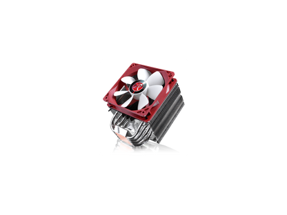 RAIJINTEK THEMIS EVO, 4pcs 8mm Heat-Pipe, 12025 PWM Fan, Fully Nickel Plating, Option to Install Dual Fans, Multiple Mounting Kits for Intel & AMD - Silver
