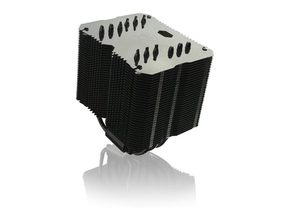 RAIJINTEK EREBOSS CORE EDITION, 6 x 6mm Heat-pipe, Fully Black Coated, Copper Nickel Base, Support Dual Fans, Giant Dissipating Fin Area, Multiple Mounting Kits for Intel & AMD