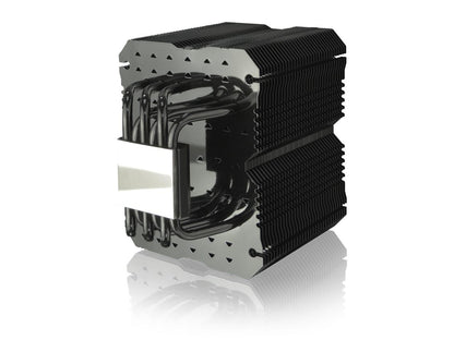 RAIJINTEK EREBOSS CORE EDITION, 6 x 6mm Heat-pipe, Fully Black Coated, Copper Nickel Base, Support Dual Fans, Giant Dissipating Fin Area, Multiple Mounting Kits for Intel & AMD
