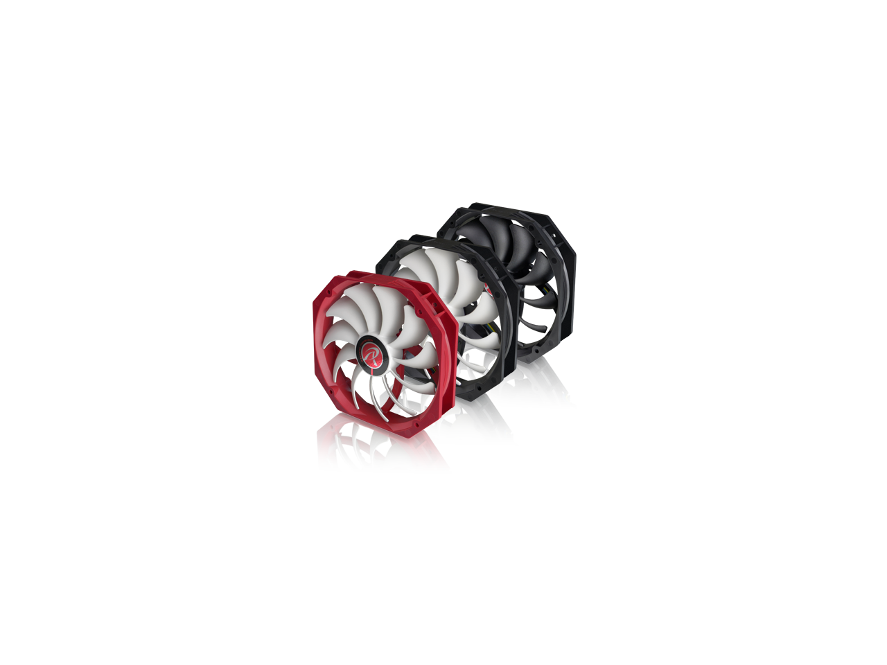 RAIJINTEK Boreas a-BW PC Case Fan/Cooling System Fan - 140mm x 25mm, 4Pin PWM Function