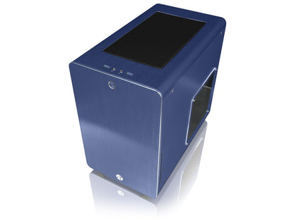 RAIJINTEK STYX BLUE, Alu Micro-ATX Case, Compatible With Regular ATX Power Supply, Max. 280mm VGA Card, 180mm CPU Cooler, Max. 240mm Radiator Cooling On Top With A Drive Bay For Slim DVD On Side