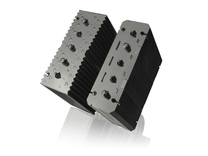 RAIJINTEK TISIS CORE EDITION, Dual-Tower CPU Cooler, 5pcs 8mm Heat-Pipe, Option to Install 3pcs 14025mm Fans, Fully Nickel Plating, Copper Base, Multiple Mouting Kits for Intel & AMD