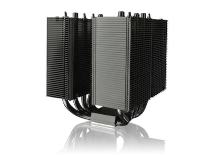 RAIJINTEK TISIS CORE EDITION, Dual-Tower CPU Cooler, 5pcs 8mm Heat-Pipe, Option to Install 3pcs 14025mm Fans, Fully Nickel Plating, Copper Base, Multiple Mouting Kits for Intel & AMD