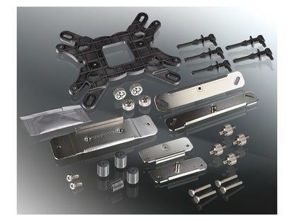 RAIJINTEK THEMIS BLACK, 3pcs 8mm Heat-Pipe, 12025 PWM Fan, Dual Fans, Slim Type 120mm Heat-Sink(D:50mm), Multiple Mounting Kits for Intel & AMD