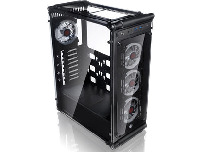 Raijintek Coeus Evo TC E-ATX Gaming Case with Tempered Glass and 4*12025 LED Fans
