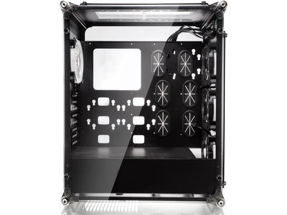 COEUS EVO E-ATX gaming case with tempered glass and 1*12025 LED fans pre-installed