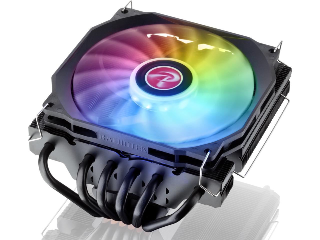 PALLAS 120 RGB, a Low profile cooler with 12013 RGB PWM fan, is designed for most desktops, especially for HTPC's and narrow enclosures. 6*6mm Heat-pipe, total height 68mm, compatible with modern CPUs