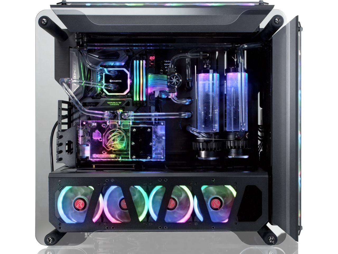 ENYO, a Goliath Chassis of the Open Frame / Benching Case, is designed to fulfil the biggest dream of any high end enthusiast in terms of Water Cooling or Air Cooling with the most powerful component