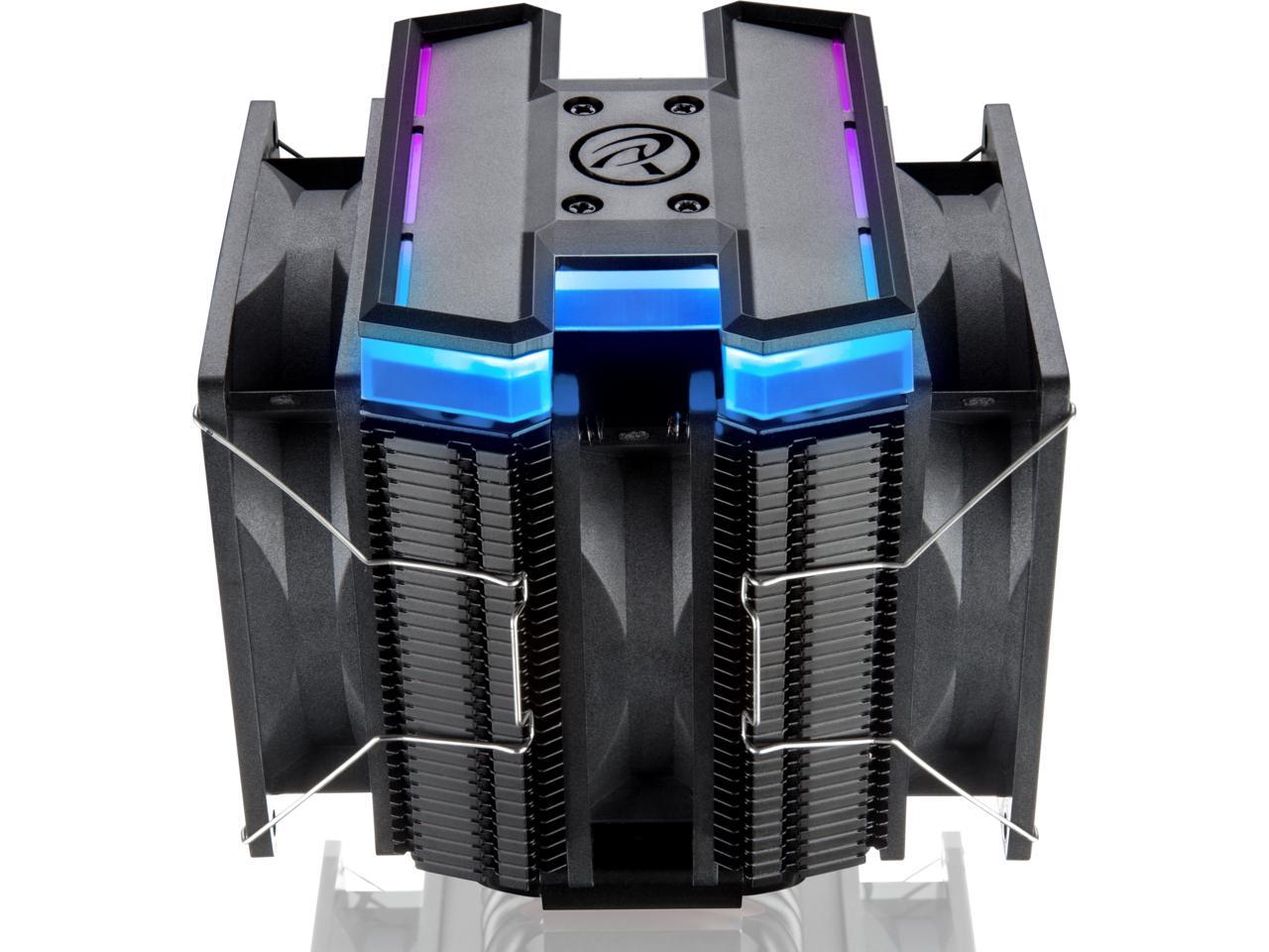 DELOS RBW, a dual tower CPU cooler with Addressable RGB, 6*6mm performing heat-pipe, 3pcs 9225 PWM fans, and fully multiple mounting kit, DELOS RBW is your best choice of stylish cooling nowadays.