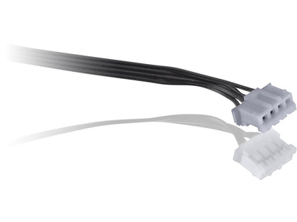 RAIJINTEK IRIS 14 Rainbow RGB - 140mm Rainbow RGB PWM Fan, with 6 Port Addressable LED Hub, Remote controller, 2 pack