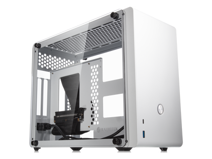 RAIJINTEK OPHION EVO WHITE, a SFF case (Mini-ITX), is designed to fulfill a smallest case built with max. possibility high-end, gaming and standard components.