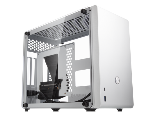 RAIJINTEK OPHION EVO WHITE, a SFF case (Mini-ITX), is designed to fulfill a smallest case built with max. possibility high-end, gaming and standard components.