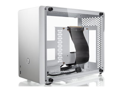 RAIJINTEK OPHION EVO WHITE, a SFF case (Mini-ITX), is designed to fulfill a smallest case built with max. possibility high-end, gaming and standard components.