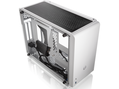 RAIJINTEK OPHION EVO WHITE, a SFF case (Mini-ITX), is designed to fulfill a smallest case built with max. possibility high-end, gaming and standard components.