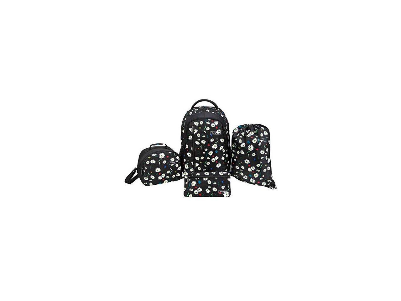 Targus 15.6 Sport Backpack 4-Piece Bundle (Daisy) - BUS89107GL