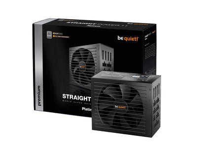 be quiet! Straight Power 11 850W Platinum, 80 PLUS Platinum efficiency, power supply, ATX, fully modular, virtually inaudible Silent Wings 3 135mm fan