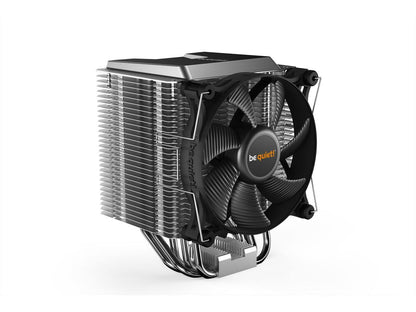 be quiet! Shadow Rock 3, CPU Cooler, 190W TDP, Decoupled Silent Shadow Wings 2 120mm PWM High-speed Fan, Asymmetrical Construction Avoids Blocking Memory Slots