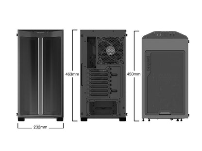 be quiet! Pure Base 500DX Black, ATX Computer Case, ARGB, Mid Tower, Tempered Glass Window