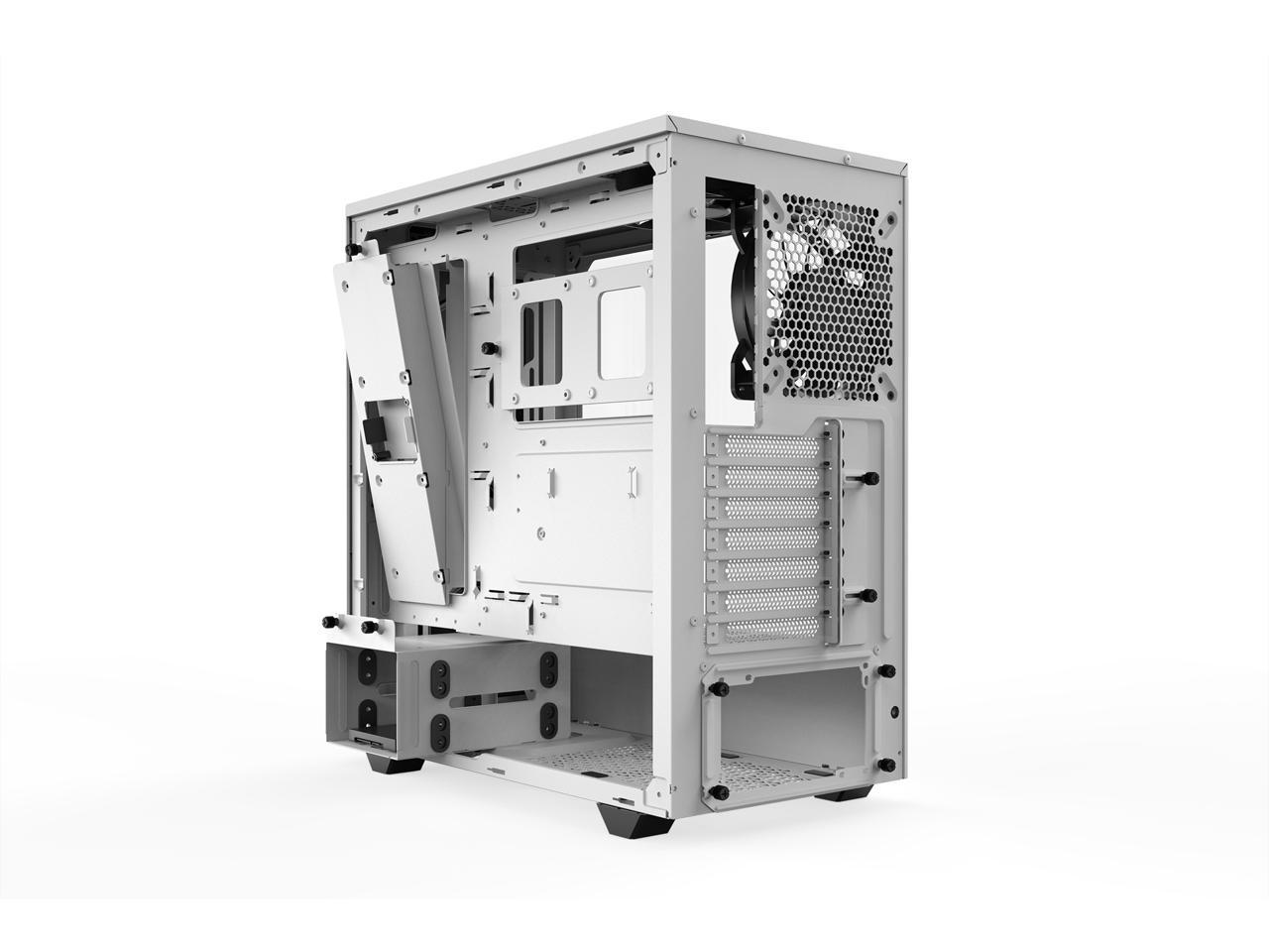 be quiet! Pure Base 500DX White, ATX Computer Case, ARGB, Mid Tower, Tempered Glass Window