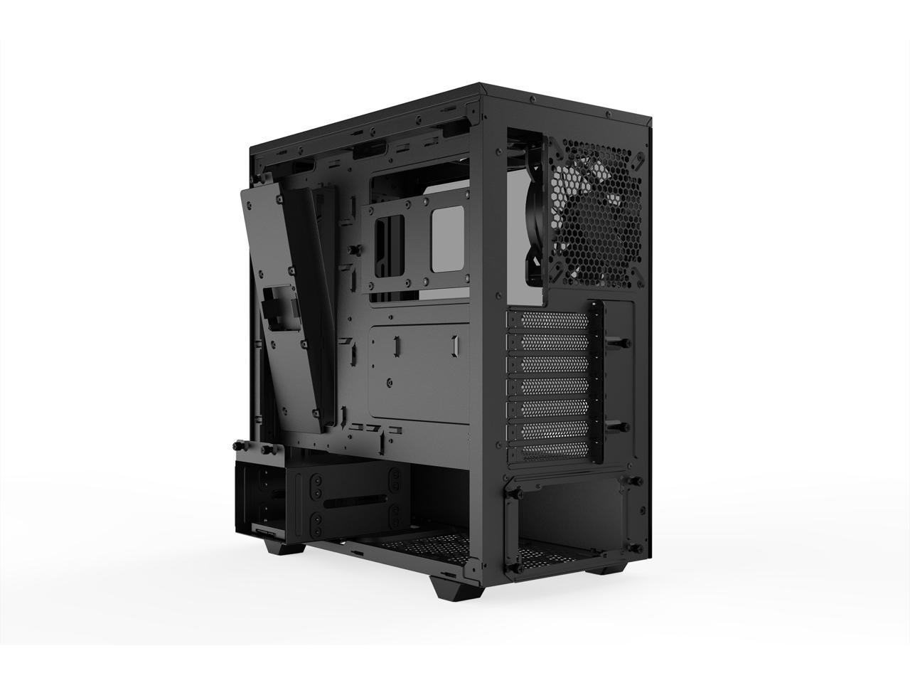be quiet! Pure Base 500DX Black, ATX Computer Case, ARGB, Mid Tower, Tempered Glass Window