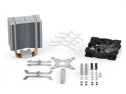 be quiet! Pure Rock 2, CPU cooler, 150W TDP, incl. Pure Wings 2 120mm PWM fan, HDT technology