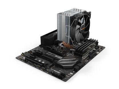 be quiet! Pure Rock 2, CPU cooler, 150W TDP, incl. Pure Wings 2 120mm PWM fan, HDT technology