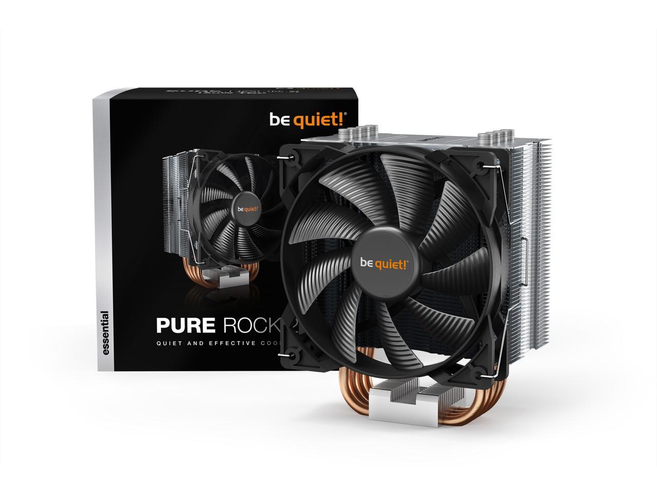 be quiet! Pure Rock 2, CPU cooler, 150W TDP, incl. Pure Wings 2 120mm PWM fan, HDT technology