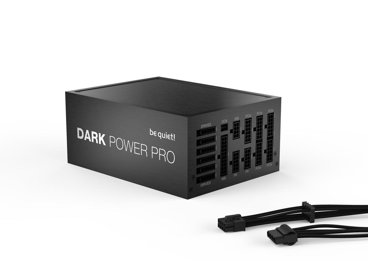 be quiet! Dark Power Pro 12 1200W, 80 PLUS Titanium efficiency, power supply, ATX, fully digital control, fully modular, frameless Silent Wings fan