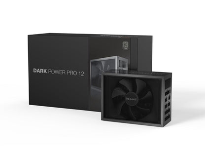 be quiet! Dark Power Pro 12 1200W, 80 PLUS Titanium efficiency, power supply, ATX, fully digital control, fully modular, frameless Silent Wings fan