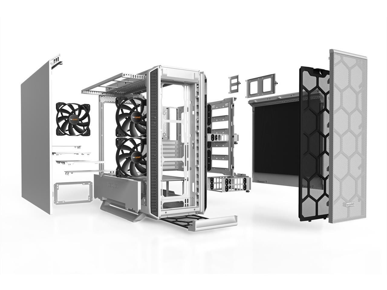 be quiet! SILENT BASE 802 White