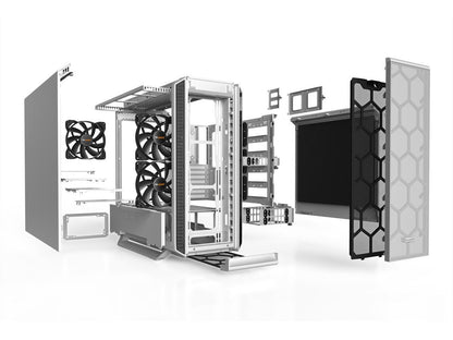 be quiet! SILENT BASE 802 White