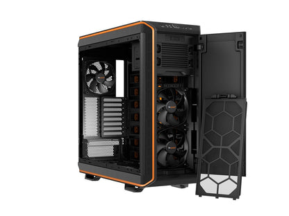 be quiet! DARK BASE 900 ATX Full Tower Computer Chassis - Black/Orange