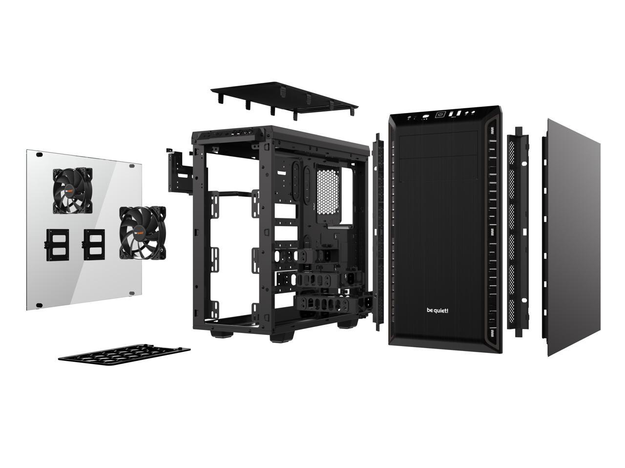 be quiet! PURE BASE 600 WINDOW Black