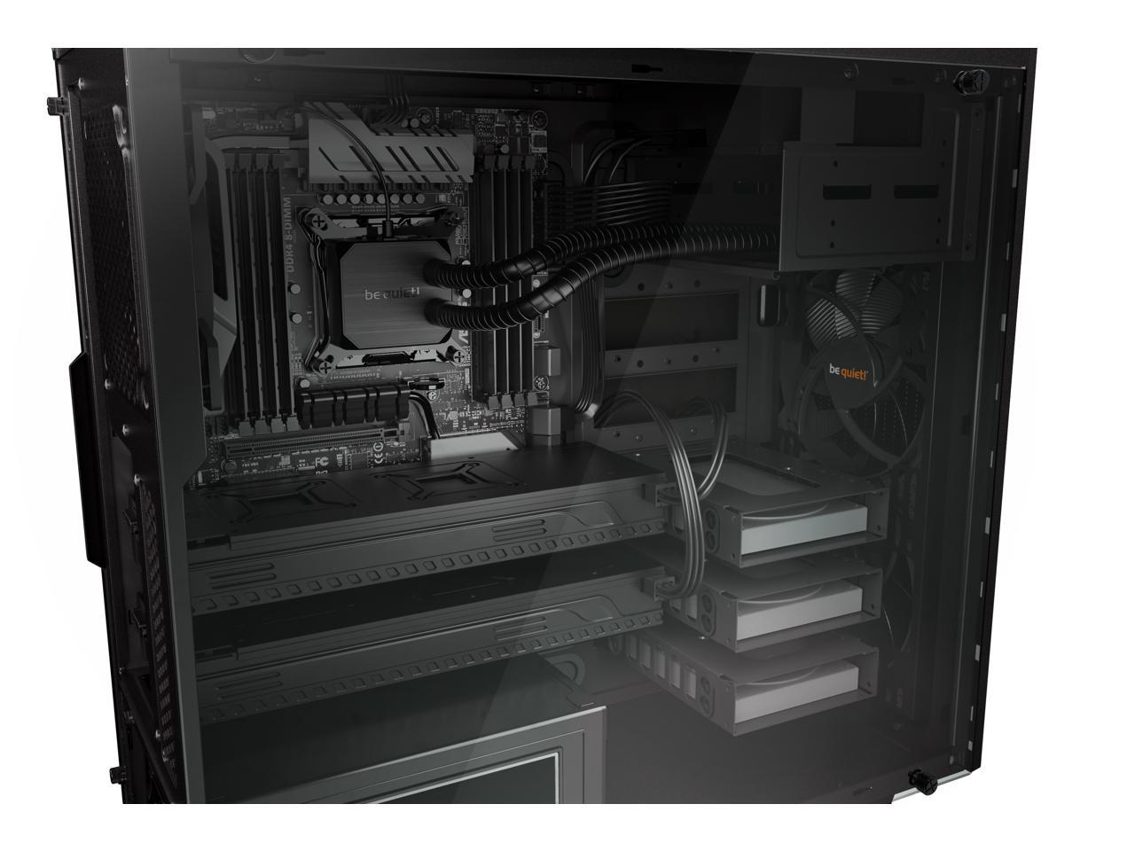 be quiet! PURE BASE 600 WINDOW Black