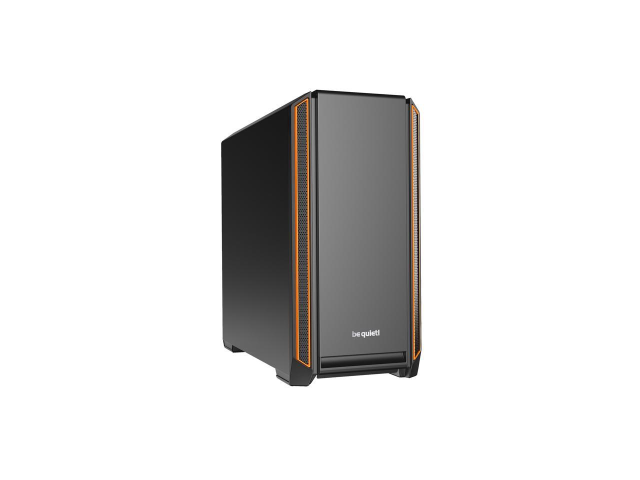 be quiet! Silent Base 601- Midi Tower - Orange Excellent silence and usability