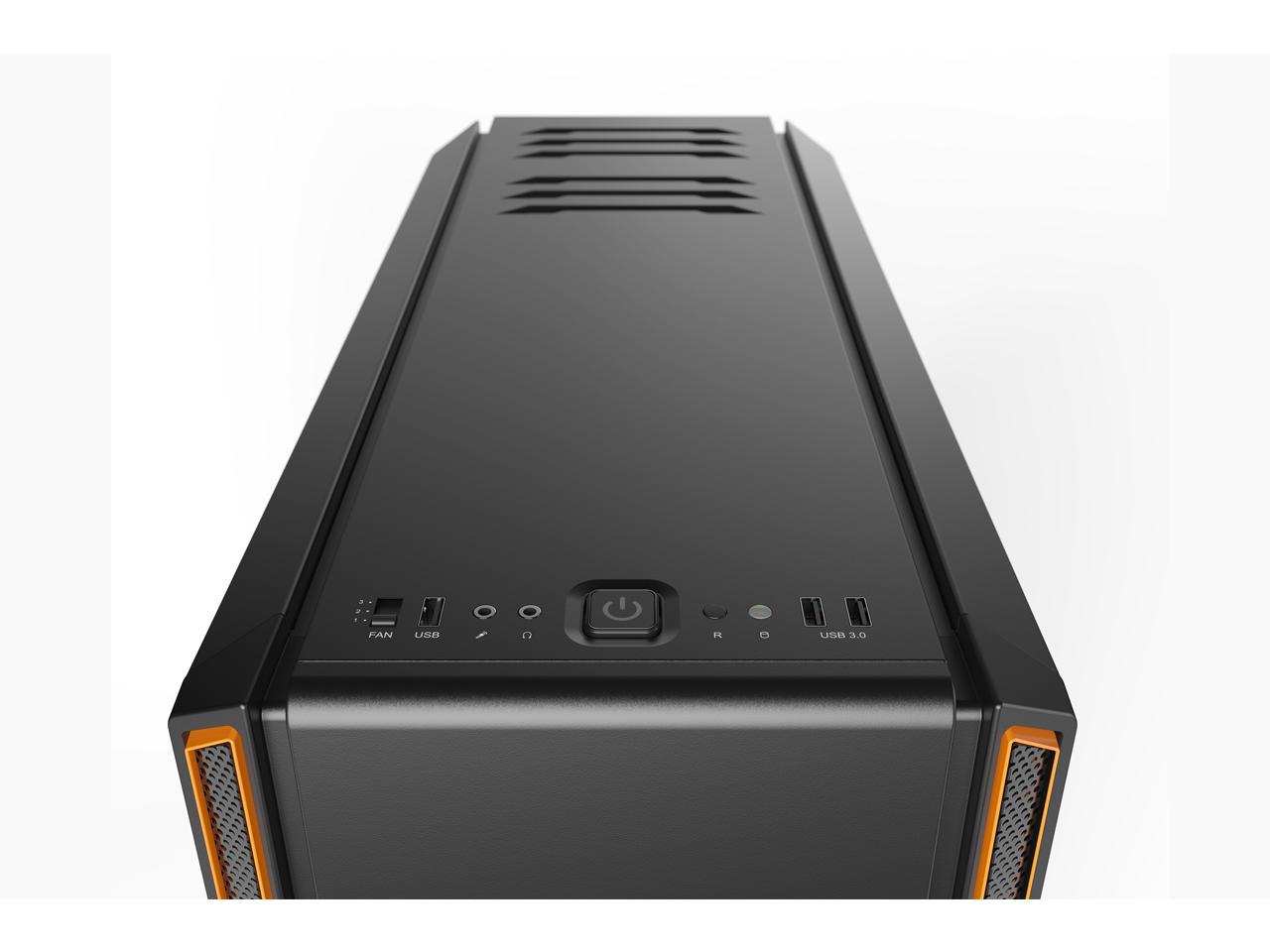 be quiet! Silent Base 601- Midi Tower - Orange Excellent silence and usability