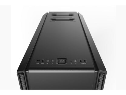 be quiet! Silent Base 601- Midi Tower- Black Excellent silence and usability delivers the perfect combination of maximum silence and an excellent usability for remarkably quiet configurations.