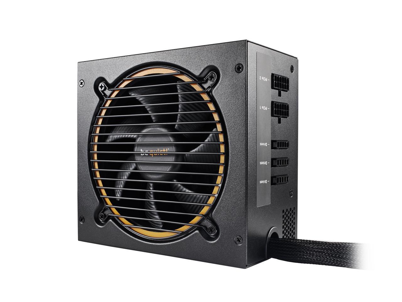 be quiet! Pure Power 11 600W CM, 80 PLUS Gold, silence-optimized 120mm be quiet! fan, user-friendly cable management, DC/DC, two 12V Rails, 5y warranty