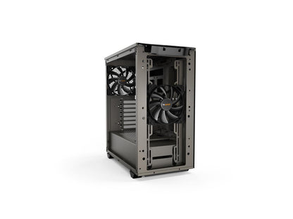 be quiet BG036 Pure Base 500 ATX, Mid-Tower Computer Case, Two Pre-installed Fans, Gray