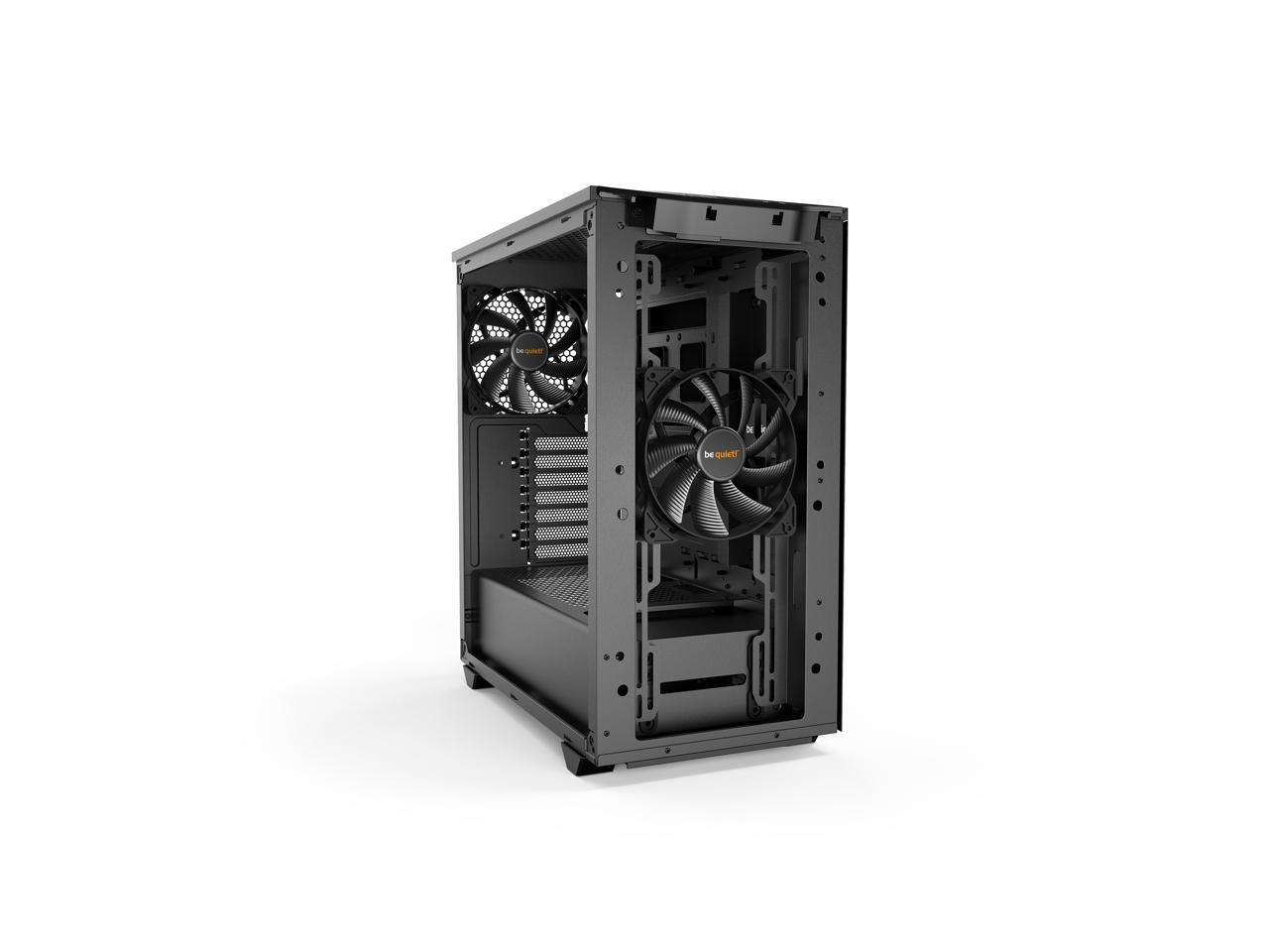 be quiet! Pure Base 500 Window Black, ATX, Midi Tower, tempered glass window