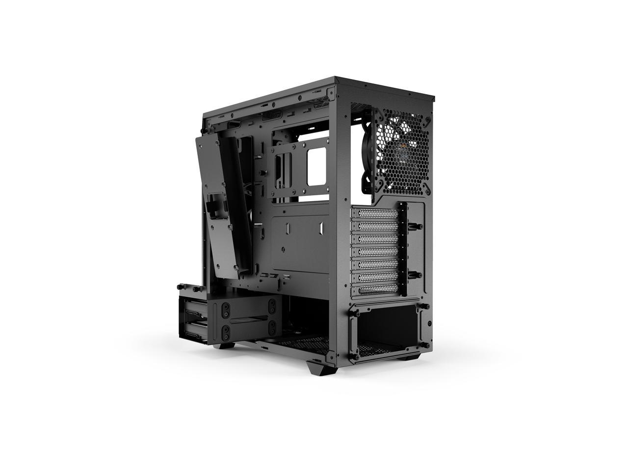 be quiet! Pure Base 500 Window Black, ATX, Midi Tower, tempered glass window