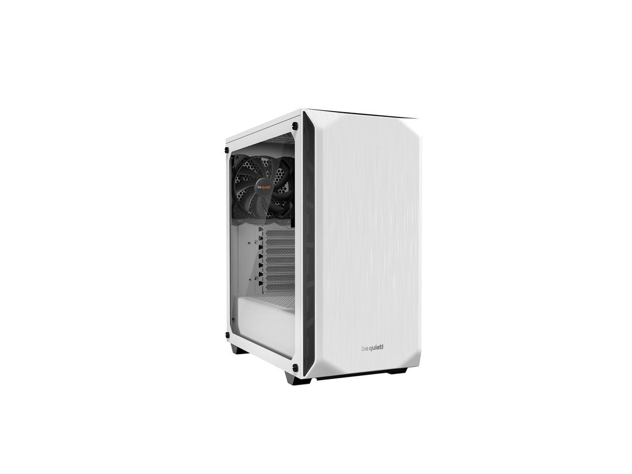 be quiet! Pure Base 500 Window White, ATX, Midi Tower, tempered glass window