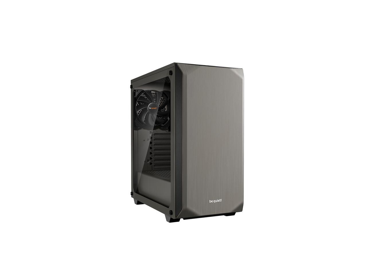 be quiet! Pure Base 500 Window Metallic Gray, ATX, Midi Tower, tempered glass window