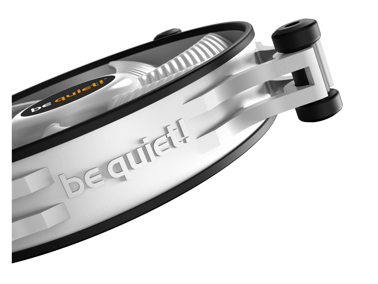 be quiet! Shadow Wings 2 120mm PWM White, case fan, airflow-optimized fan blades, whisper-quiet operation and reliable cooling