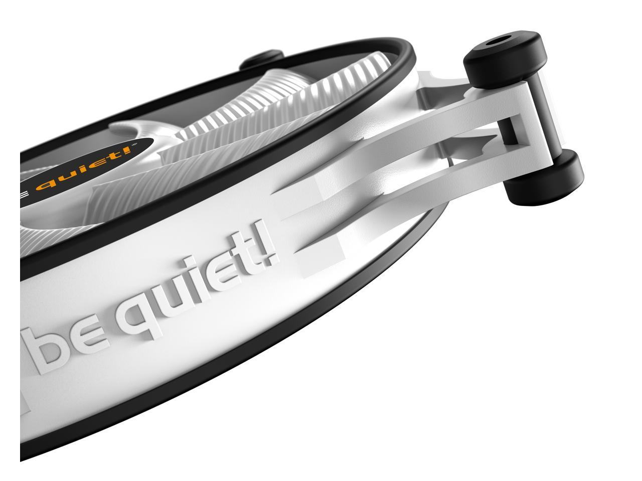be quiet! Shadow Wings 2 140mm White, case fan, airflow-optimized fan blades, whisper-quiet operation and reliable cooling