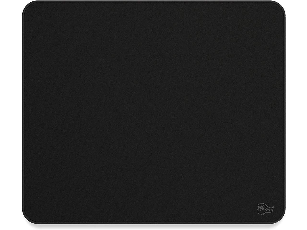 Glorious Large Gaming Mouse Mat/Pad - Stealth Edition - Stitched Edges, Black Cloth Mousepad | 11x13" (G-L-Stealth)
