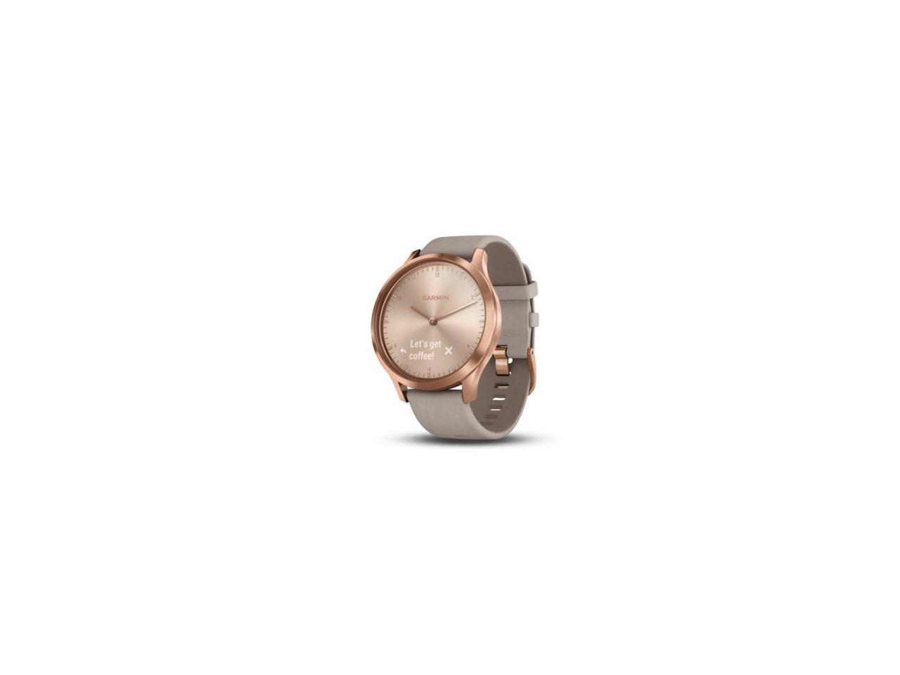 GARMIN USA 010-01850-19 vivomove HR Premi RoseGold Gry