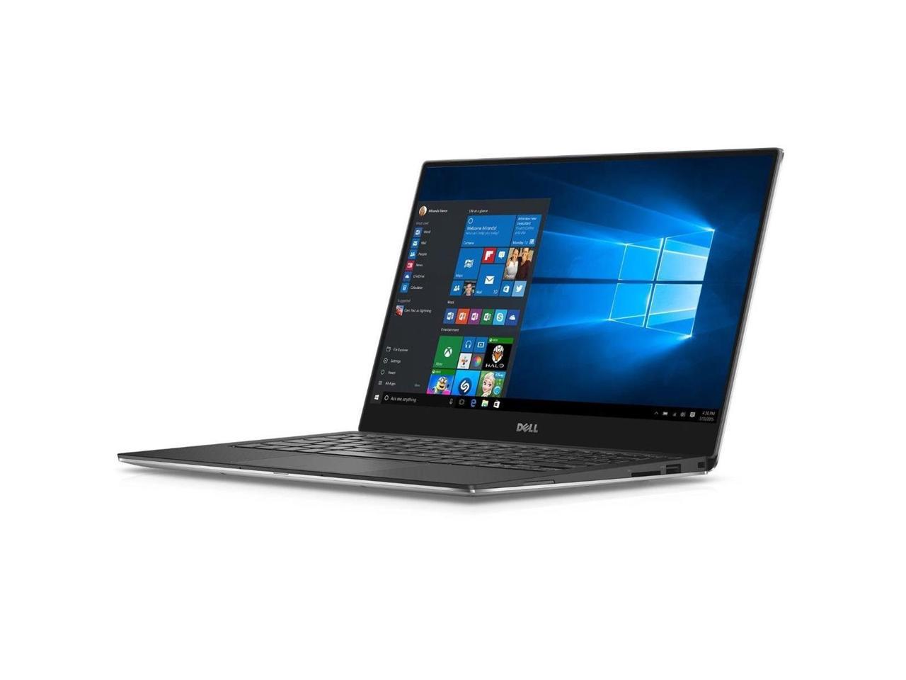 Dell XPS 13 13.3" IPS 3200x1800 Quad HD+ Touchscreen Notebook Computer (2017 Newest), Intel Core i5-6200U 2.3GHz, 8GB RAM, 256GB SSD, 802.11ac dual band, Bluetooth, 720p Webcam, Windows 10 Home 64-bit