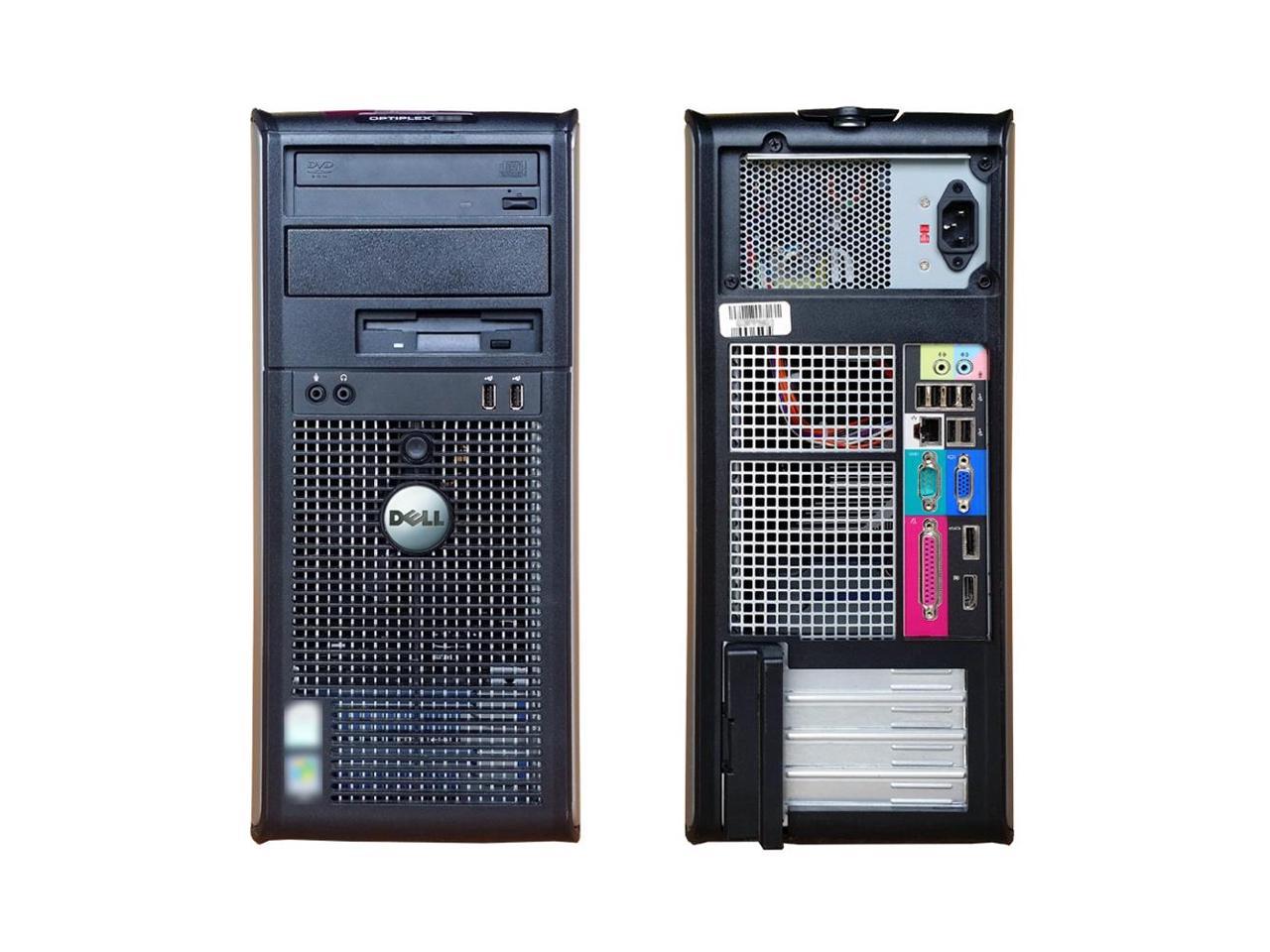 Dell OptiPlex 780 MT/Core 2 Duo E7500 @ 2.93 GHz/2GB DDR3/1TB HDD/DVD-RW/No OS